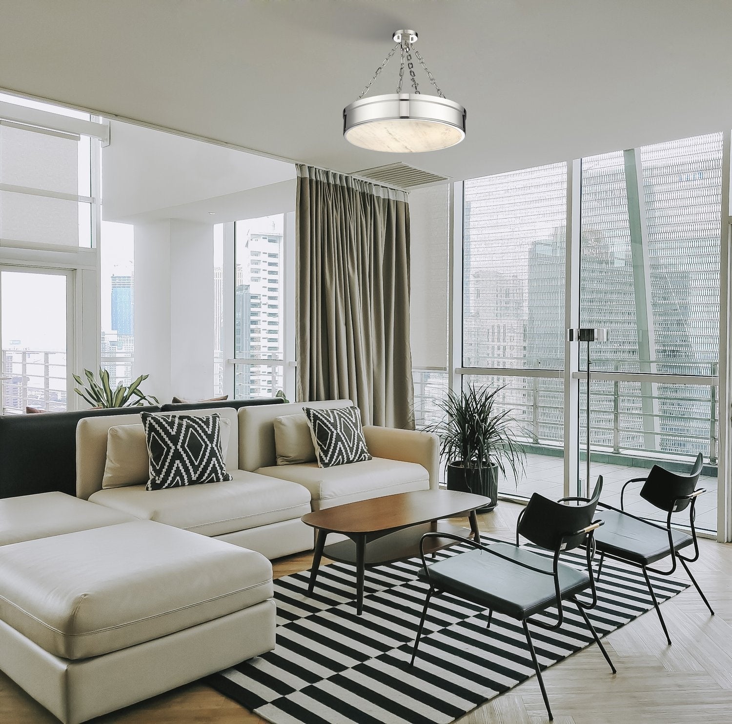 Z-LITE, ANDERS SEMI FLUSH MOUNT, SEMI FLUSH MOUNT LIGHT