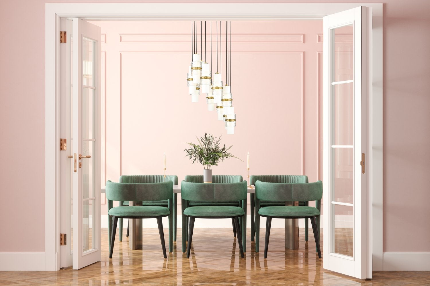 Z-LITE, CAYDEN CHANDELIER, CHANDELIER LIGHT