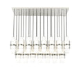 Z-LITE, CAYDEN LINEAR CHANDELIER, LINEAR LIGHT