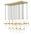 Z-LITE, CAYDEN LINEAR CHANDELIER, LINEAR LIGHT