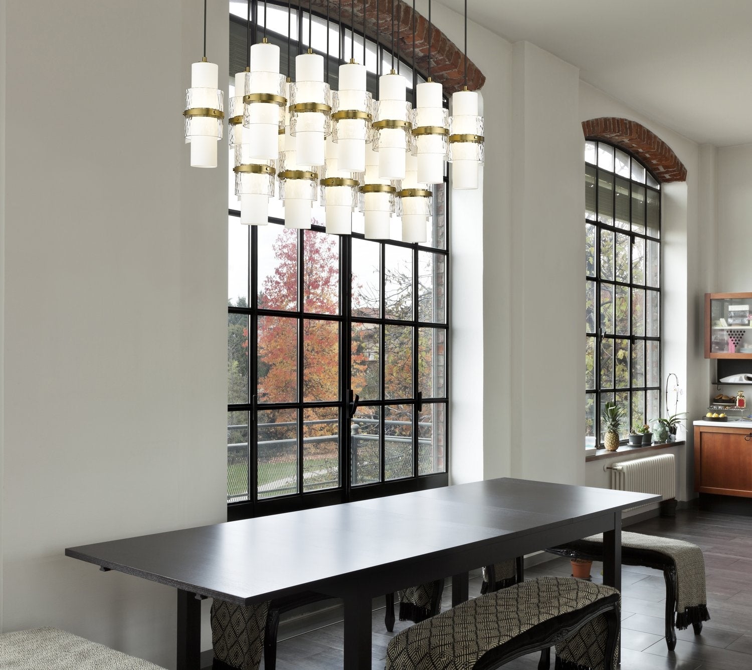 Z-LITE, CAYDEN LINEAR CHANDELIER, LINEAR LIGHT
