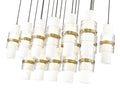 Z-LITE, CAYDEN LINEAR CHANDELIER, LINEAR LIGHT