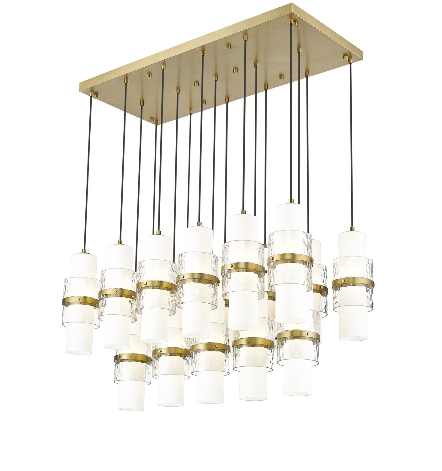 Z-LITE, CAYDEN LINEAR CHANDELIER, LINEAR LIGHT