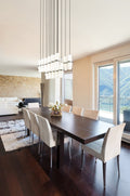 Z-LITE, CAYDEN LINEAR CHANDELIER, LINEAR LIGHT
