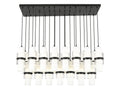 Z-LITE, CAYDEN LINEAR CHANDELIER, LINEAR LIGHT