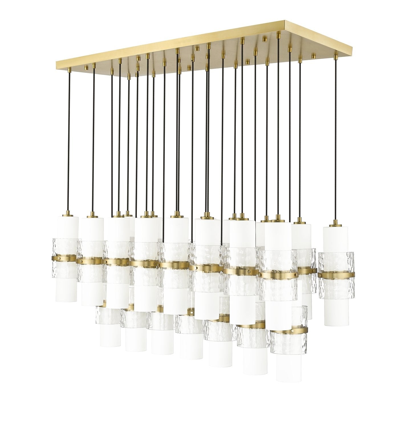 Z-LITE, CAYDEN LINEAR CHANDELIER, LINEAR LIGHT