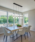 Z-LITE, CAYDEN LINEAR CHANDELIER, LINEAR LIGHT