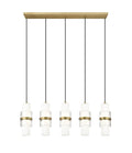 Z-LITE, CAYDEN LINEAR CHANDELIER, LINEAR LIGHT