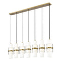 Z-LITE, CAYDEN LINEAR CHANDELIER, LINEAR LIGHT