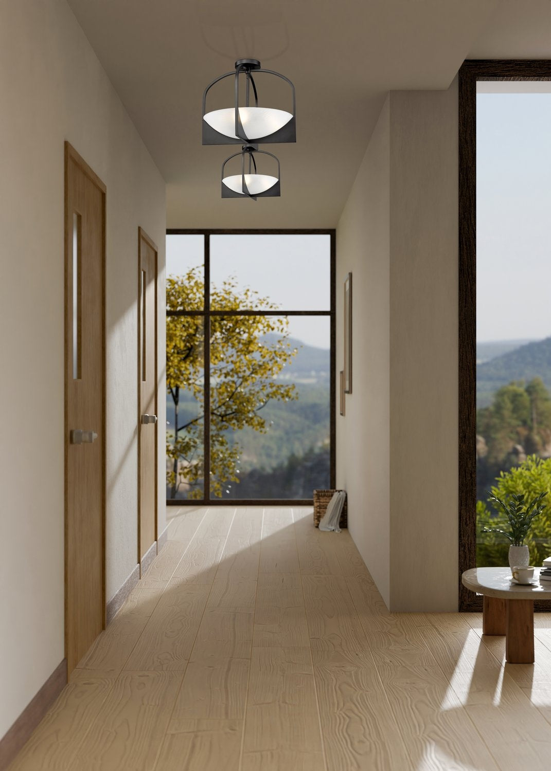 Z-LITE, DEVON SEMI FLUSH MOUNT, SEMI FLUSH MOUNT LIGHT