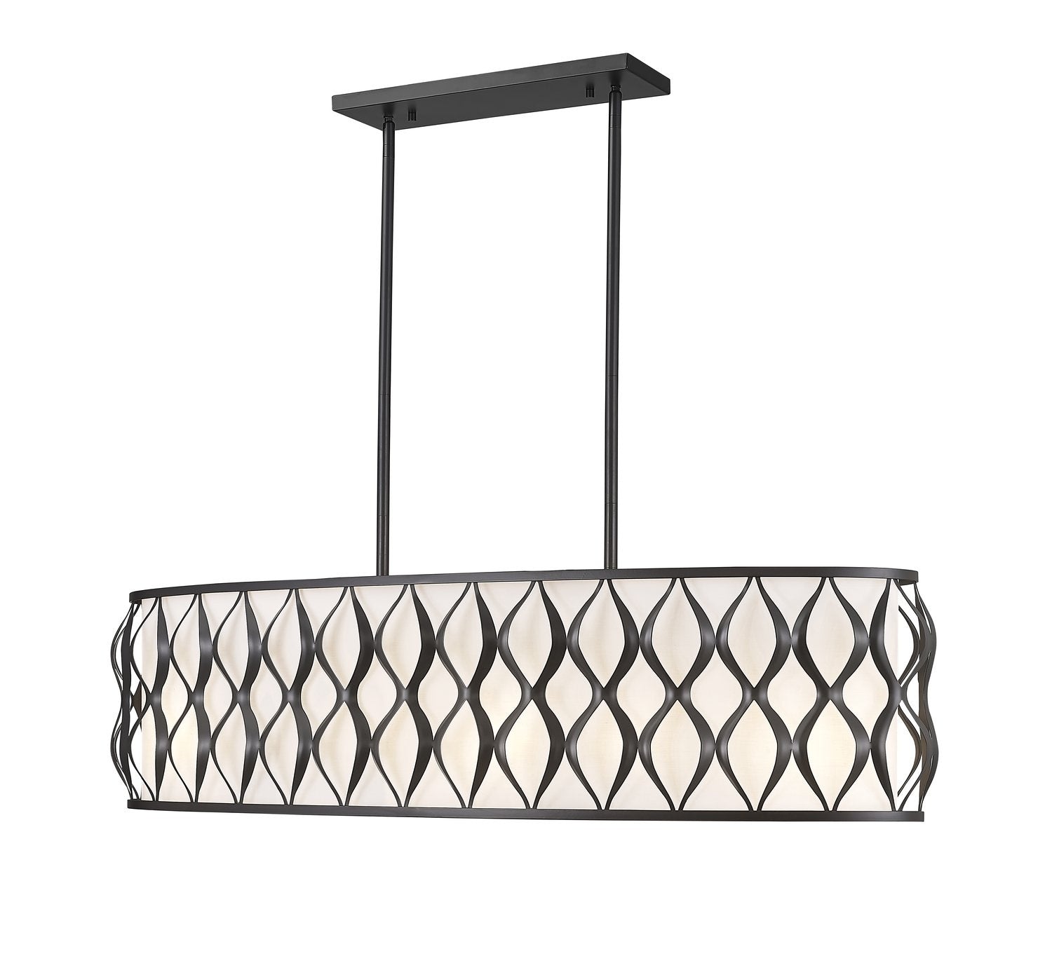 Z-LITE, HARDEN LINEAR CHANDELIER, LINEAR LIGHT FIXTURE