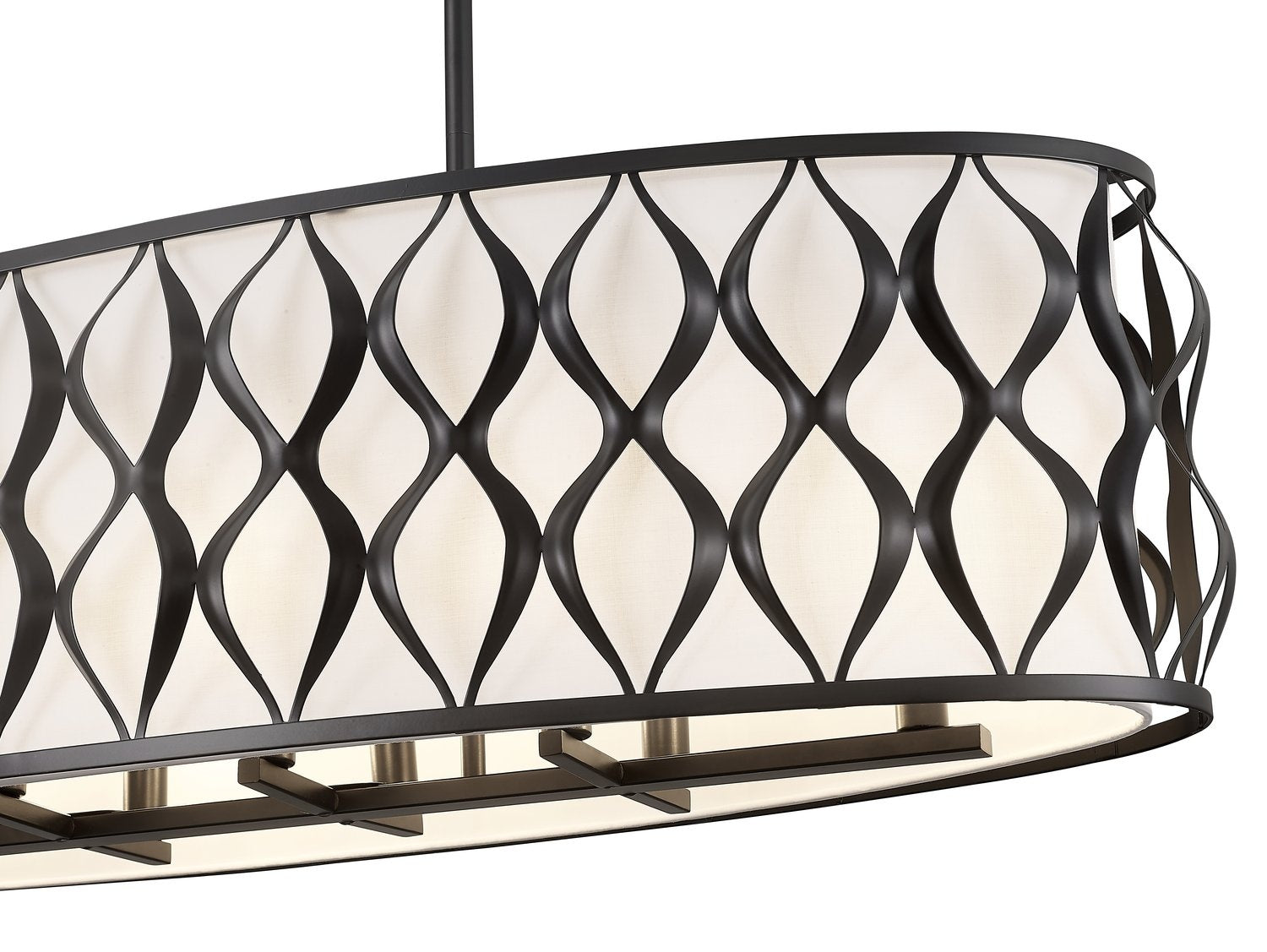 Z-LITE, HARDEN LINEAR CHANDELIER, LINEAR LIGHT
