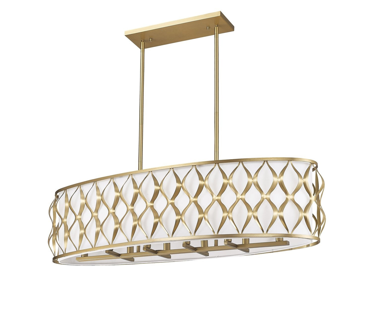 Z-LITE, HARDEN LINEAR CHANDELIER, LINEAR LIGHT