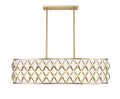 Z-LITE, HARDEN LINEAR CHANDELIER, LINEAR LIGHT
