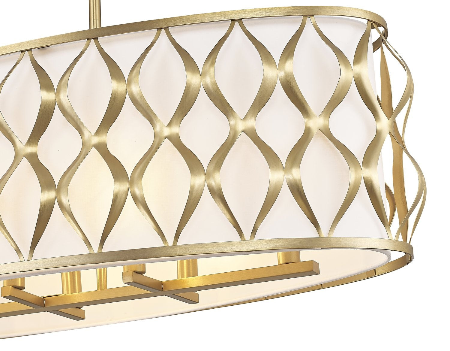 Z-LITE, HARDEN LINEAR CHANDELIER, LINEAR LIGHT