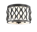 Z-LITE, HARDEN FLUSH MOUNT | 1948F12-MB, FLUSH MOUNT CEILING LIGHTS