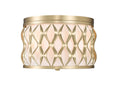Z-LITE, HARDEN FLUSH MOUNT | 1948F12-MGLD, FLUSH MOUNT CEILING LIGHTS