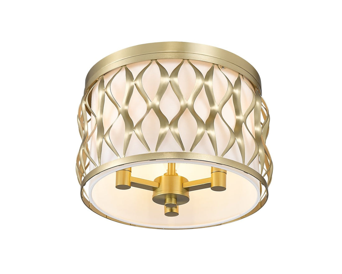 Z-LITE, HARDEN FLUSH MOUNT | 1948F12-MGLD, FLUSH MOUNT CEILING LIGHTS