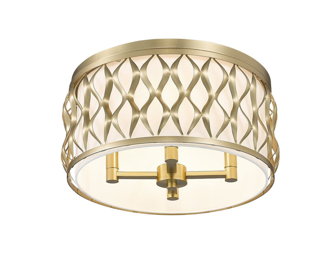 Z-LITE, HARDEN FLUSH MOUNT | 1948F16-MGLD, FLUSH MOUNT CEILING LIGHTS