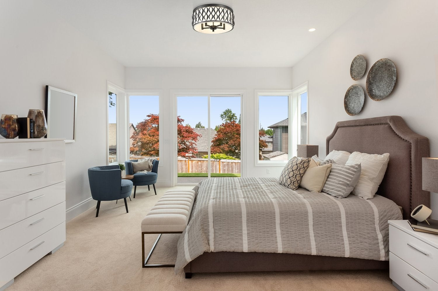 Z-LITE, HARDEN FLUSH MOUNT | 1948F20-MB, FLUSH MOUNT CEILING LIGHTS 