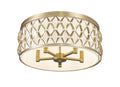 Z-LITE, HARDEN FLUSH MOUNT | 1948F20-MGLD, FLUSH MOUNT CEILING LIGHTS