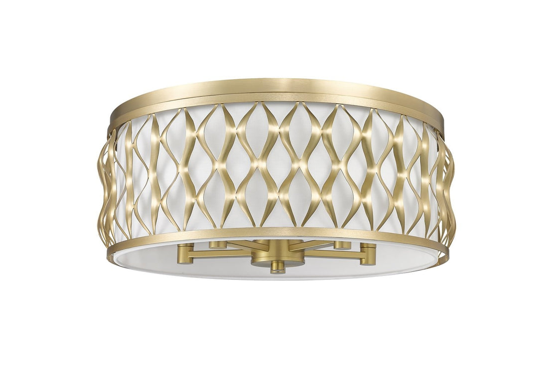 Z-LITE, HARDEN FLUSH MOUNT | 1948F20-MGLD, FLUSH MOUNT CEILING LIGHTS