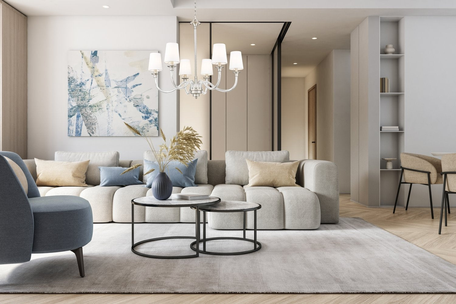 Z-LITE, KATERINA CHANDELIER, CHANDELIER LIGHT
