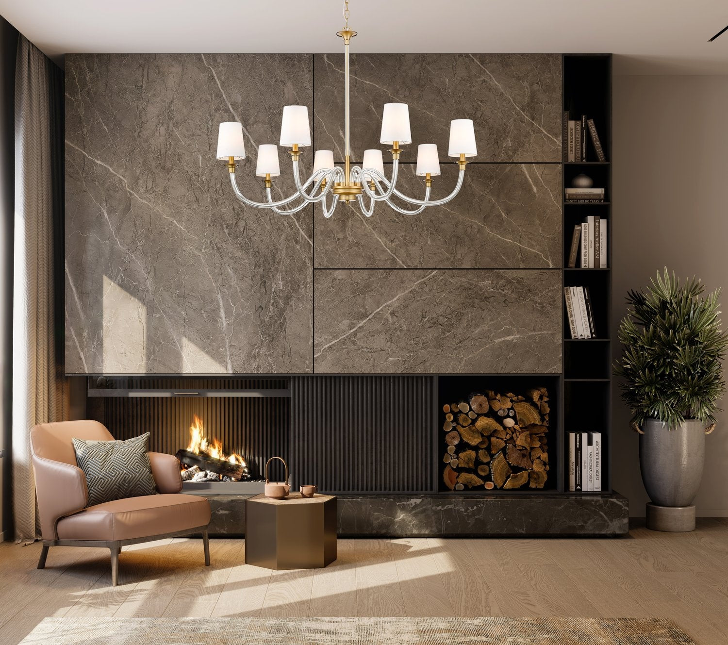 Z-LITE, KATERINA CHANDELIER, CHANDELIER LIGHT