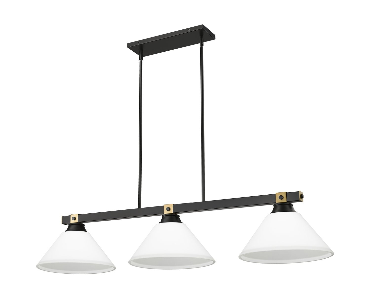 Z-LITE, BRONTE 3 LIGHT BILLIARD, LINEAR LIGHT