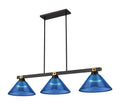 Z-LITE, BRONTE 3 LIGHT BILLIARD, LINEAR LIGHT