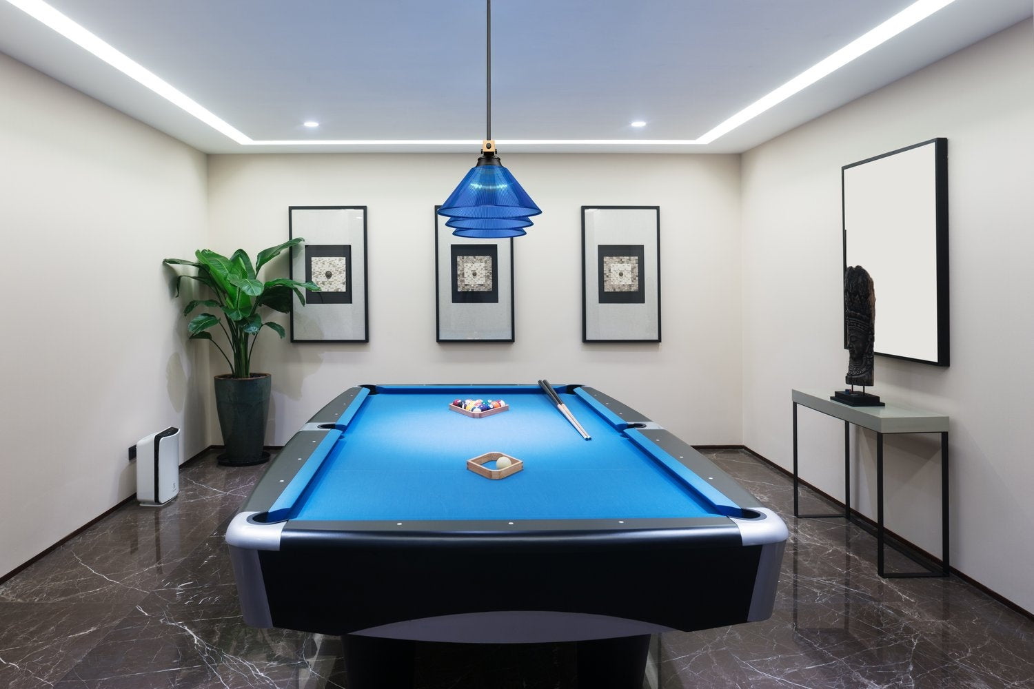 Z-LITE, BRONTE 3 LIGHT BILLIARD, LINEAR LIGHT