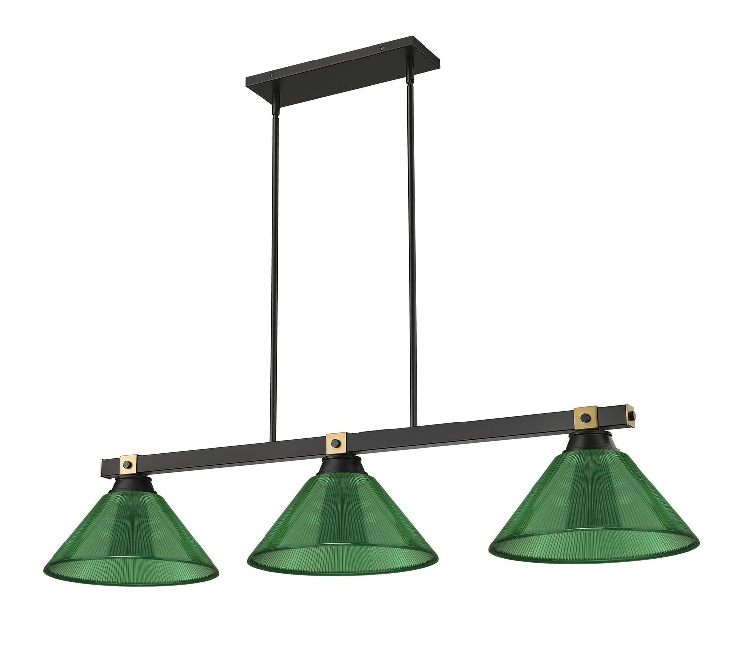 Z-LITE, BRONTE 3 LIGHT BILLIARD, LINEAR LIGHT