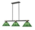 Z-LITE, BRONTE 3 LIGHT BILLIARD, LINEAR LIGHT