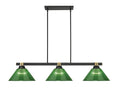 Z-LITE, BRONTE 3 LIGHT BILLIARD, LINEAR LIGHT