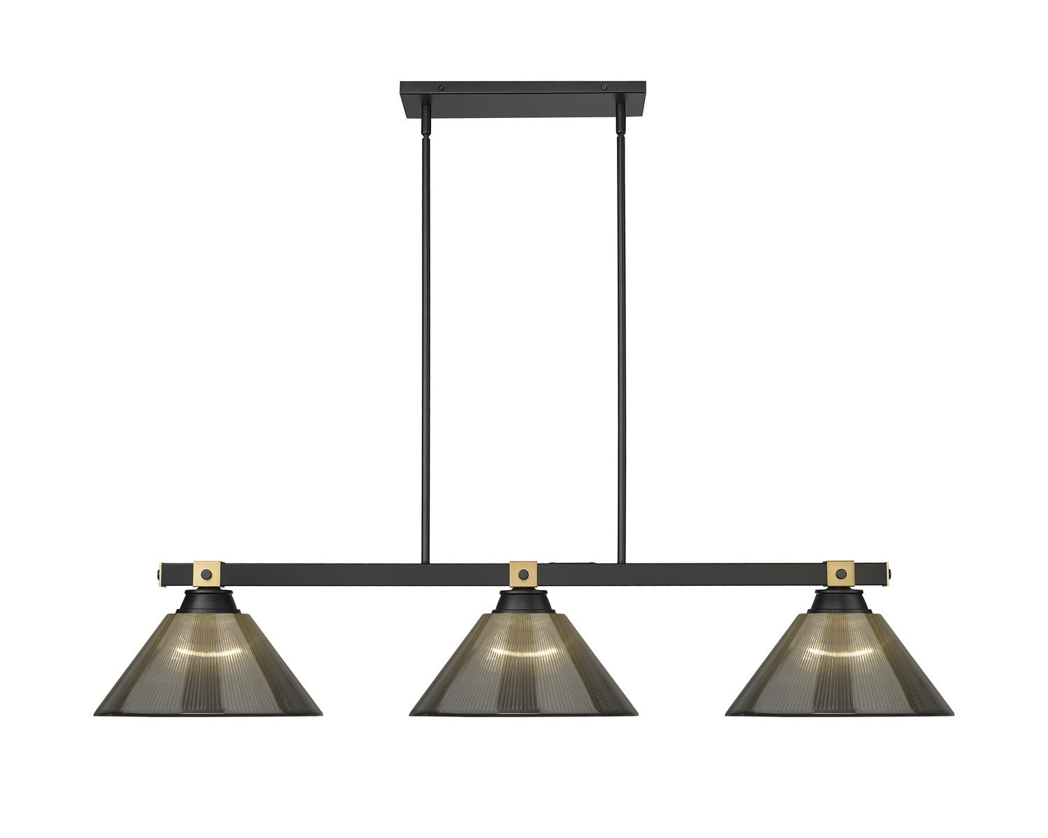 Z-LITE, BRONTE 3 LIGHT BILLIARD, LINEAR LIGHT