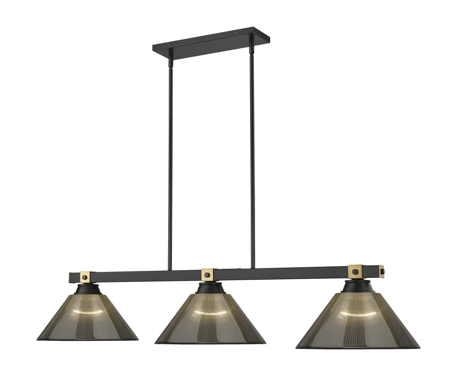 Z-LITE, BRONTE 3 LIGHT BILLIARD, LINEAR LIGHT