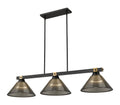 Z-LITE, BRONTE 3 LIGHT BILLIARD, LINEAR LIGHT