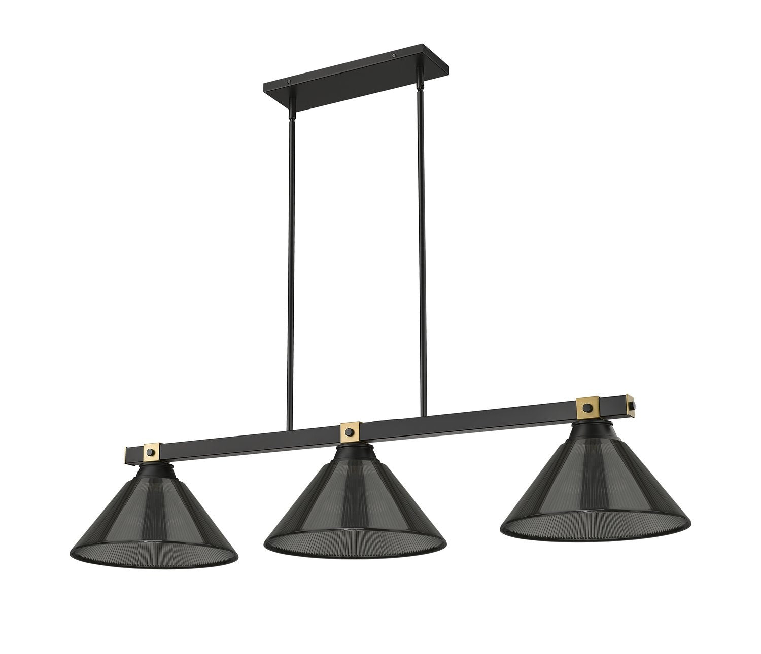 Z-LITE, BRONTE 3 LIGHT BILLIARD, LINEAR LIGHT