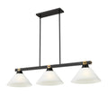 Z-LITE, BRONTE 3 LIGHT BILLIARD, LINEAR LIGHT