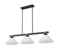 Z-LITE, BRONTE 3 LIGHT BILLIARD, LINEAR LIGHT