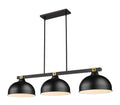 Z-LITE, BRONTE 3 LIGHT BILLIARD, LINEAR LIGHT