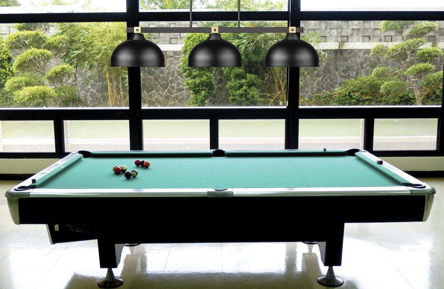 Z-LITE, BRONTE 3 LIGHT BILLIARD, LINEAR LIGHT