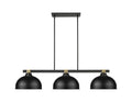 Z-LITE, BRONTE 3 LIGHT BILLIARD, LINEAR LIGHT