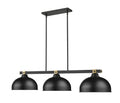 Z-LITE, BRONTE 3 LIGHT BILLIARD, LINEAR LIGHT