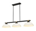 Z-LITE, BRONTE 3 LIGHT BILLIARD, LINEAR LIGHT