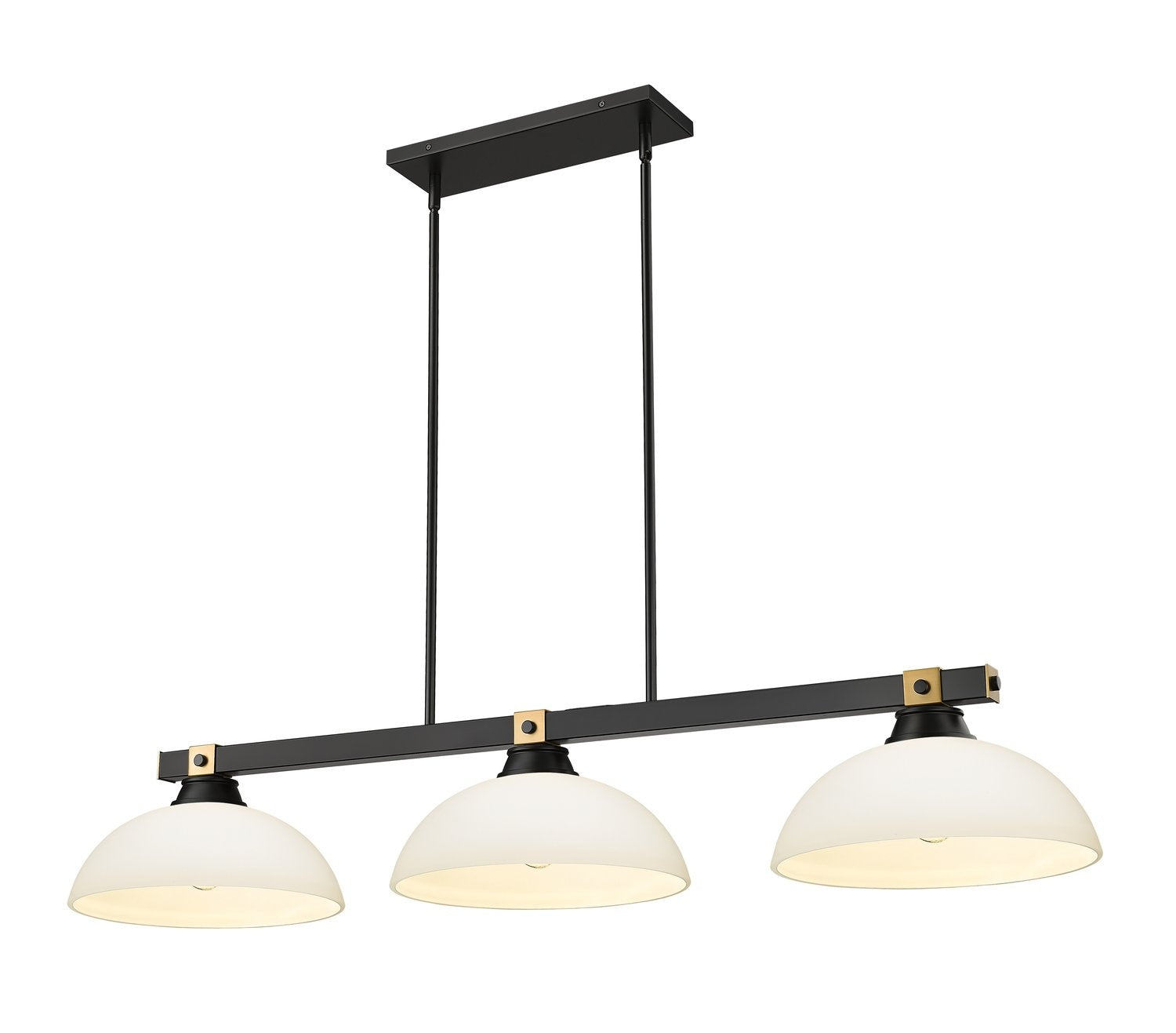 Z-LITE, BRONTE 3 LIGHT BILLIARD, LINEAR LIGHT