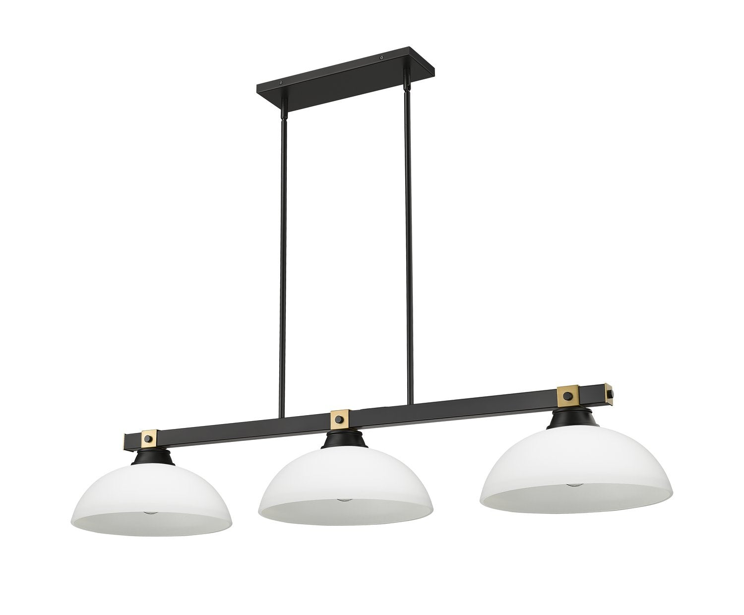 Z-LITE, BRONTE 3 LIGHT BILLIARD, LINEAR LIGHT