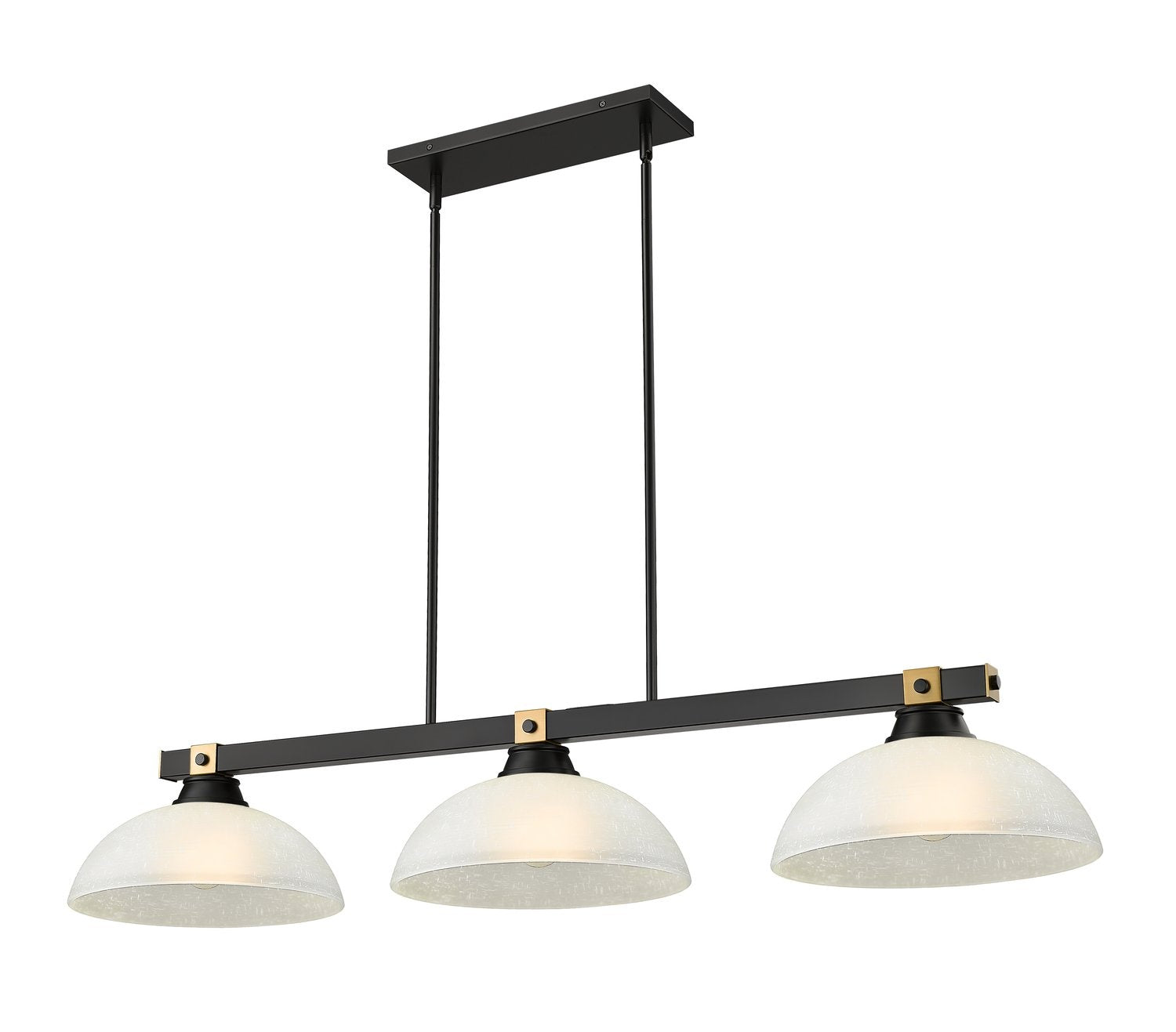 Z-LITE, BRONTE 3 LIGHT BILLIARD, LINEAR LIGHT