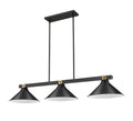 Z-LITE, BRONTE 3 LIGHT BILLIARD, LINEAR LIGHT