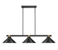 Z-LITE, BRONTE 3 LIGHT BILLIARD, LINEAR LIGHT